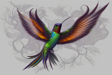Hummingbird Art