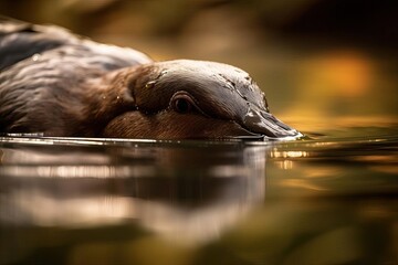 Intriguing Platypus, created with Generative AI technology
