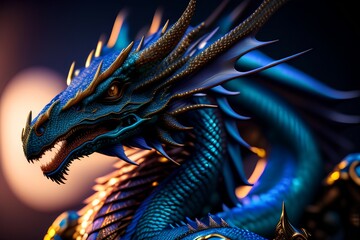 Blue-Green Dragon