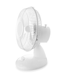 Electric fan isolated on white background