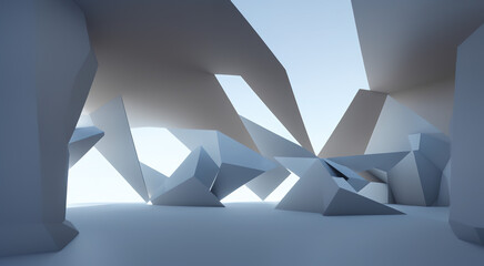 Formas geométricas abstractas minimalistas