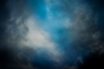 blue sky with clouds