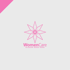 women care logo modern minimalist idea