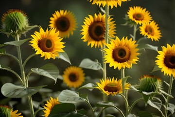 Fototapeta premium Sunflowers