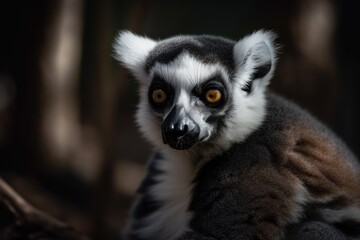 The zoo's lemur. Generative AI