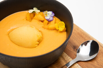 Pumpkin ice cream