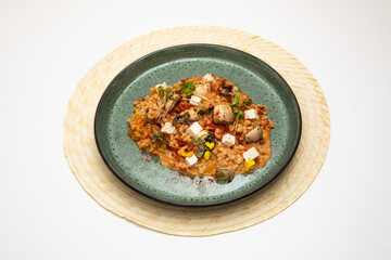 Mushroom risotto