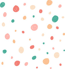 Abstract Polka Dot Background