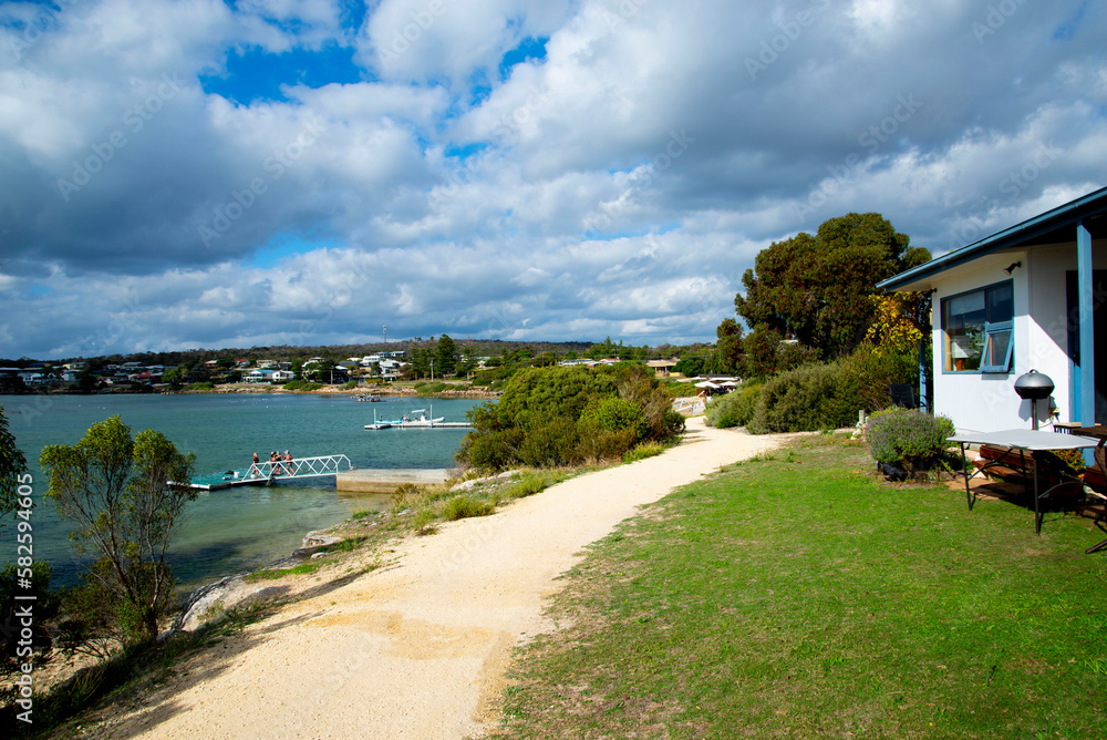 Canvas Prints Oyster Walk in Coffin Bay - South Australia