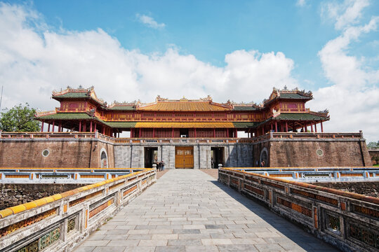 Imperial Royal Palace of Nguyen dynasty in Hue, Vietnam