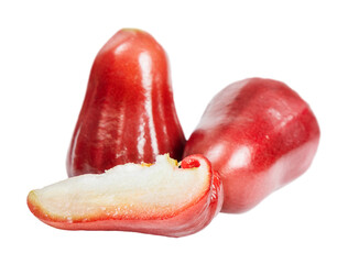 Pink  rose apple isolated