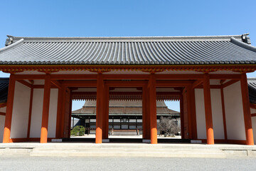 京都御所 承明門から紫宸殿を望む