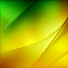 yellow and green, abstract background design, gradient, blur, modern, Generative AI