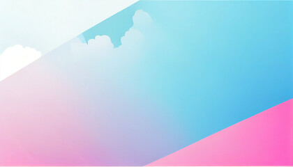 sky blue and baby pink, abstract organic background wallpaper design, Generative AI