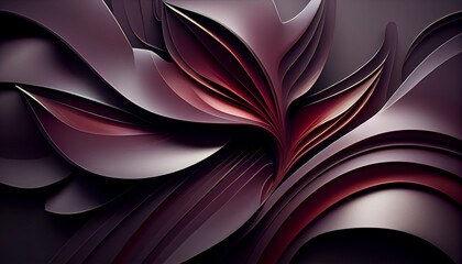slate gray and burgundy, abstract organic background wallpaper design, Generative AI