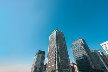 Fototapeta premium 高層ビル