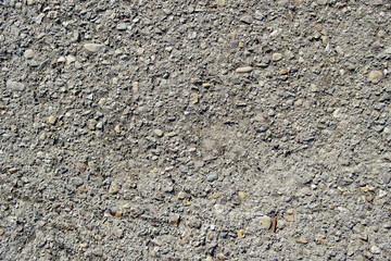 Background texture of gray asphalt. Closeup road surface. Gray road for background or texture