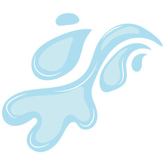liquid drop splash icon