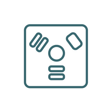 firewire icon. Thin line firewire icon from hardware and equipment collection. Outline vector isolated on white background. Editable firewire symbol can be used web and mobile