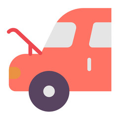 car engine mechanic icon