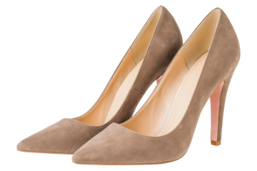 スエードハイヒール