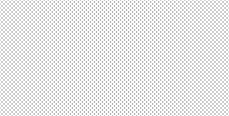 Seamless black polka dot pattern