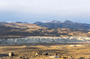 View of Altay mountains in the autumn