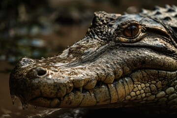 Obraz premium crocodile. Generative AI