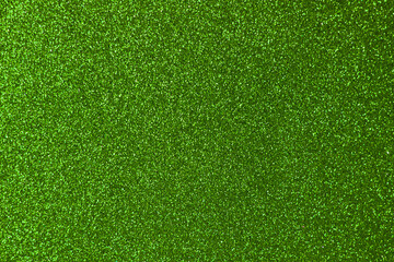 Abstract green gold luxurious festive glamor glitter texture background sparkles