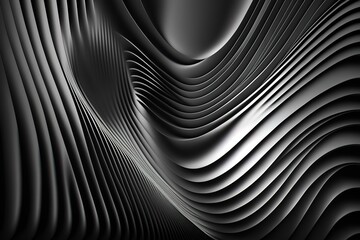 Abstract wavy lines background