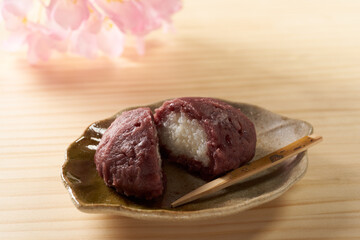 おはぎ　お彼岸イメージ