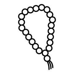 Obraz premium pearl tasbih