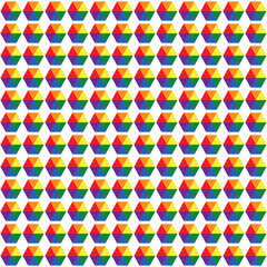 Abstract vector lgbt pride flag as texture pattern seamless for web banner or wallpaper and background wallpaper