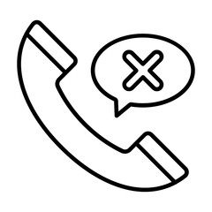 Rejected Call Icon