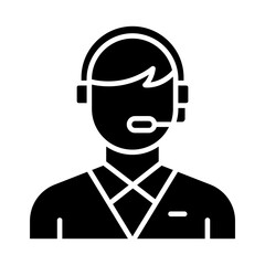 Call Center Agent Icon