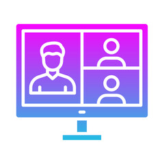 Video Conference Icon