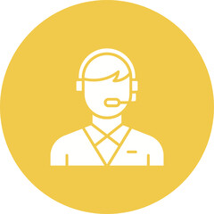 Call Center Agent Icon