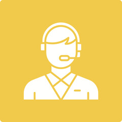 Call Center Agent Icon