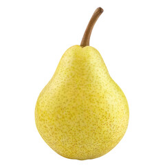 Delicious pear cut out