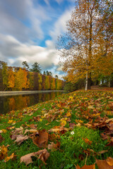 Gdańsk Park Oliwski Jesienią
