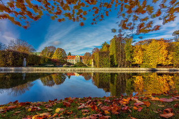 Gdańsk Park Oliwski Jesienią
