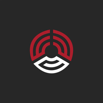 Modern creative WWC logo design vector illustrations
