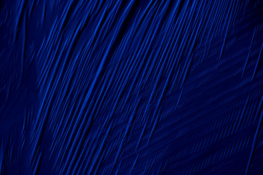 Blue abstract plastic foil background with 3d effect and bubbles