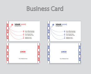 new set of business cards