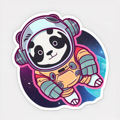 Panda Astronaut in Space, Generative AI
