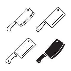 butcher knife icon