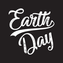Earth day T shirt design graphic Template