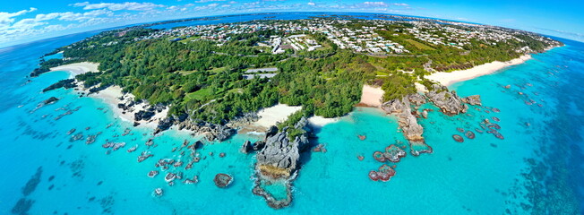 Fototapeta na wymiar Tropical Islands of Bermuda