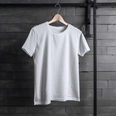 male white t-shirt mock up