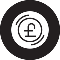 pound sterling glyph icon